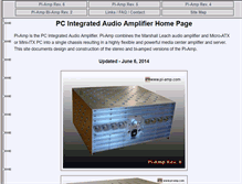 Tablet Screenshot of pi-amp.com